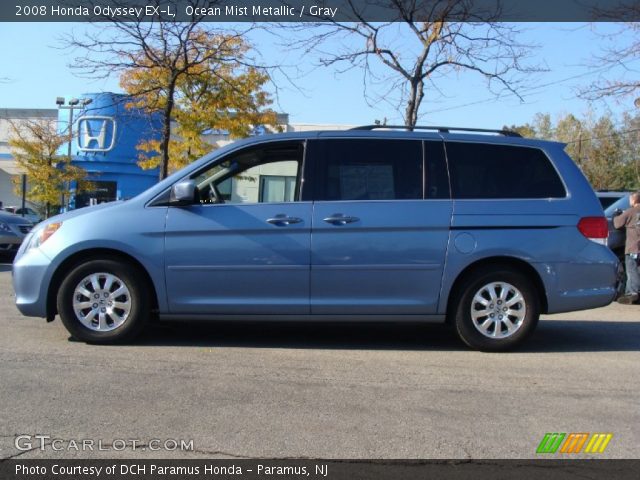 2008 Honda Odyssey EX-L in Ocean Mist Metallic