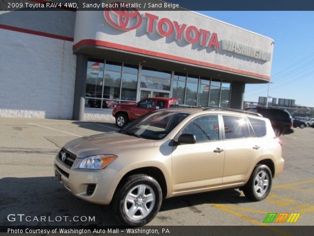 2009 Toyota RAV4 4WD in Sandy Beach Metallic