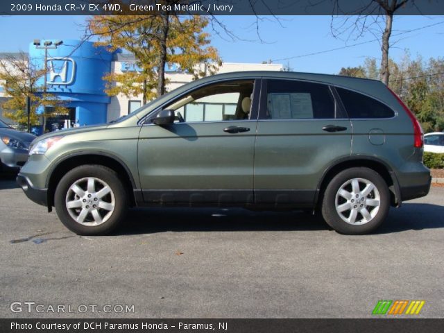 2009 Honda CR-V EX 4WD in Green Tea Metallic