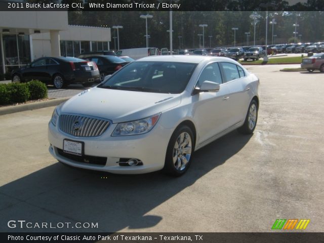 2011 Buick LaCrosse CXL in White Diamond Tricoat