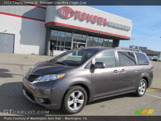 2011 Toyota Sienna LE in Predawn Gray Mica