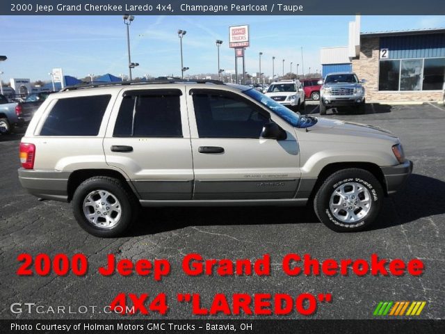 2000 Jeep Grand Cherokee Laredo 4x4 in Champagne Pearlcoat