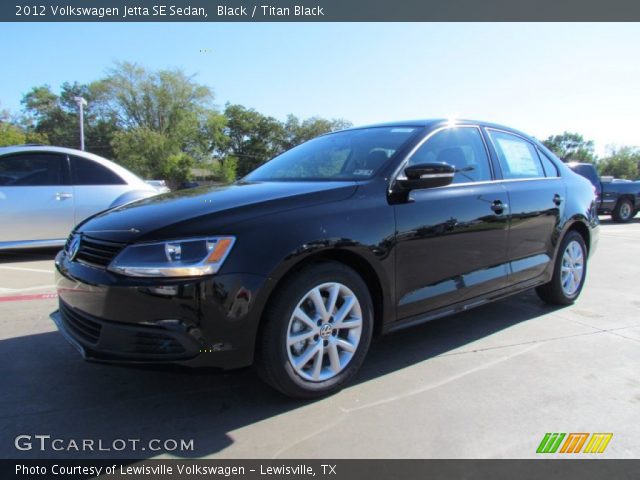 2012 Volkswagen Jetta SE Sedan in Black