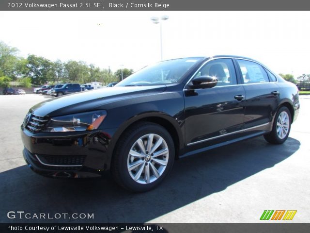 2012 Volkswagen Passat 2.5L SEL in Black