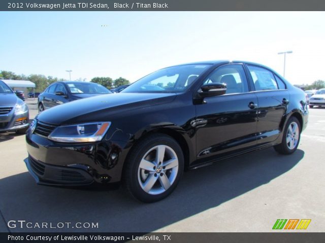 2012 Volkswagen Jetta TDI Sedan in Black