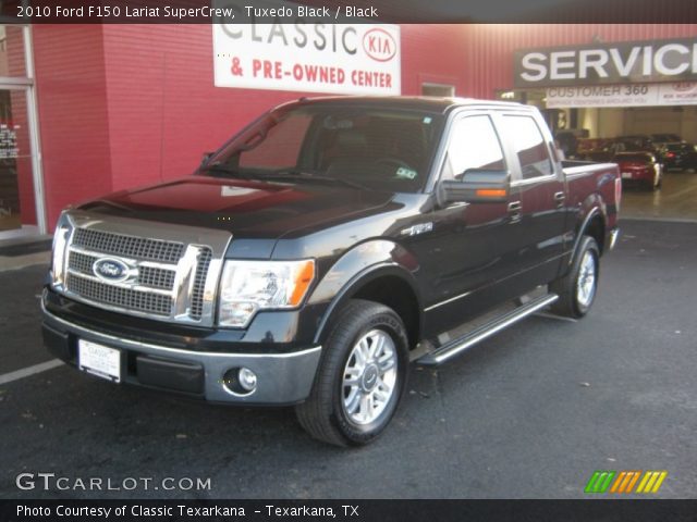 2010 Ford F150 Lariat SuperCrew in Tuxedo Black