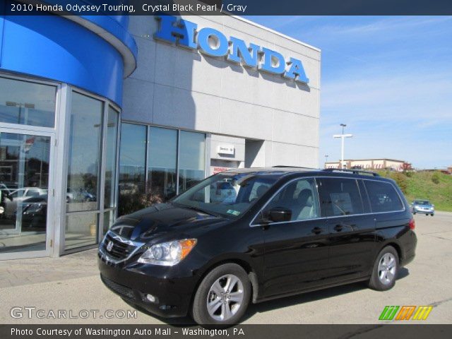 2010 Honda Odyssey Touring in Crystal Black Pearl