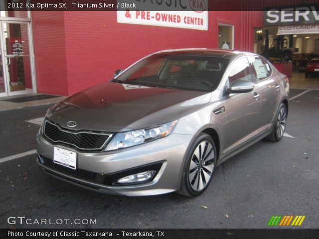 2012 Kia Optima SX in Titanium Silver