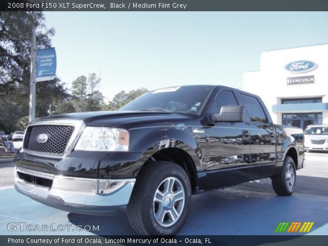 2008 Ford F150 XLT SuperCrew in Black