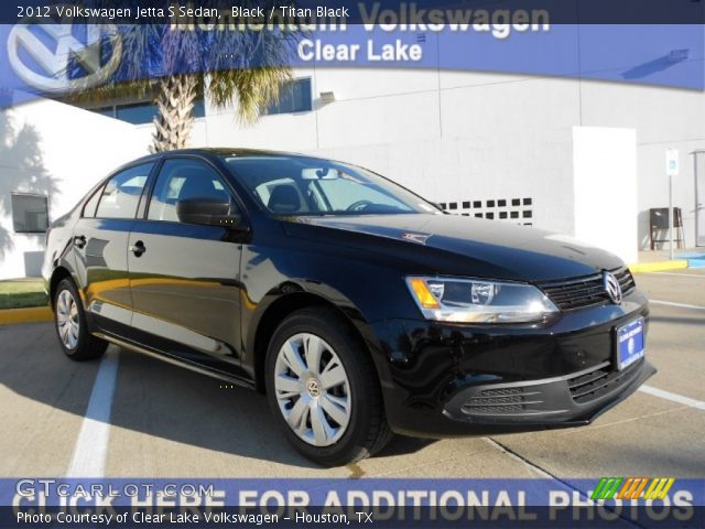 2012 Volkswagen Jetta S Sedan in Black