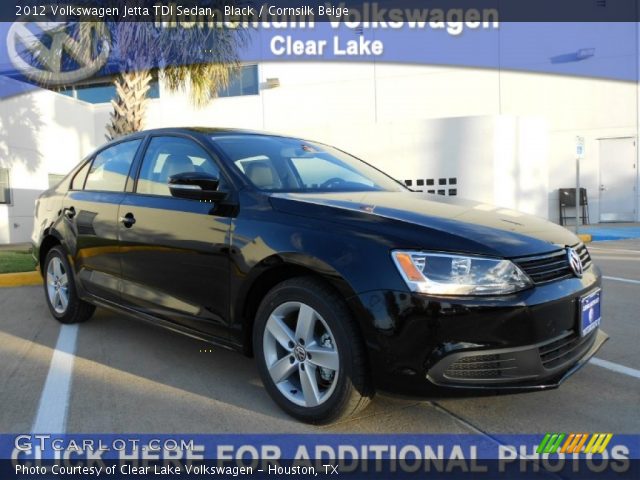 2012 Volkswagen Jetta TDI Sedan in Black