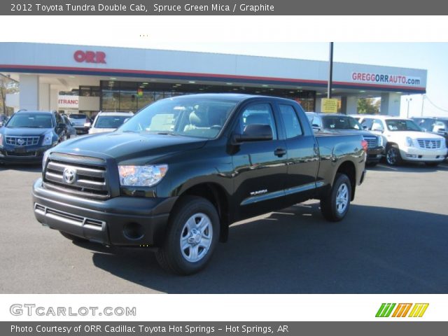 2012 Toyota Tundra Double Cab in Spruce Green Mica