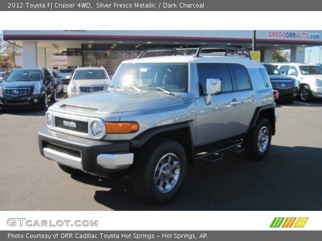 2012 Toyota FJ Cruiser 4WD in Silver Fresco Metallic