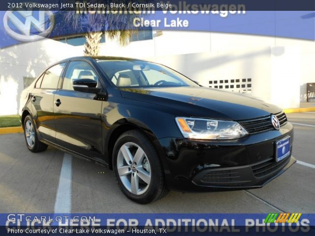 2012 Volkswagen Jetta TDI Sedan in Black