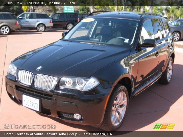 2009 BMW X3 xDrive30i in Jet Black