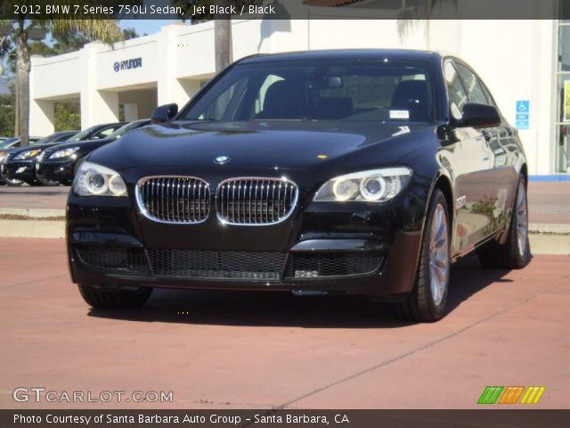 2012 BMW 7 Series 750Li Sedan in Jet Black
