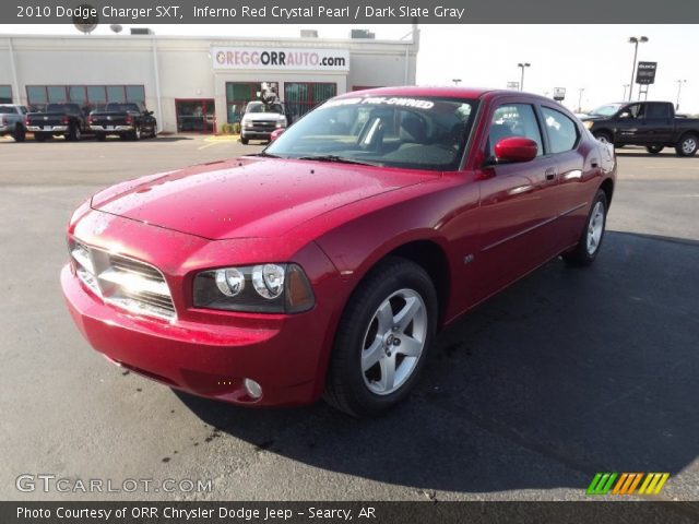 2010 Dodge Charger SXT in Inferno Red Crystal Pearl