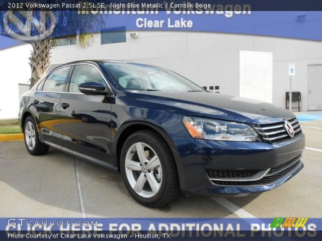 2012 Volkswagen Passat 2.5L SE in Night Blue Metallic