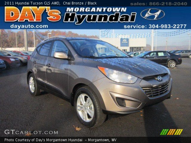 2011 Hyundai Tucson GLS AWD in Chai Bronze