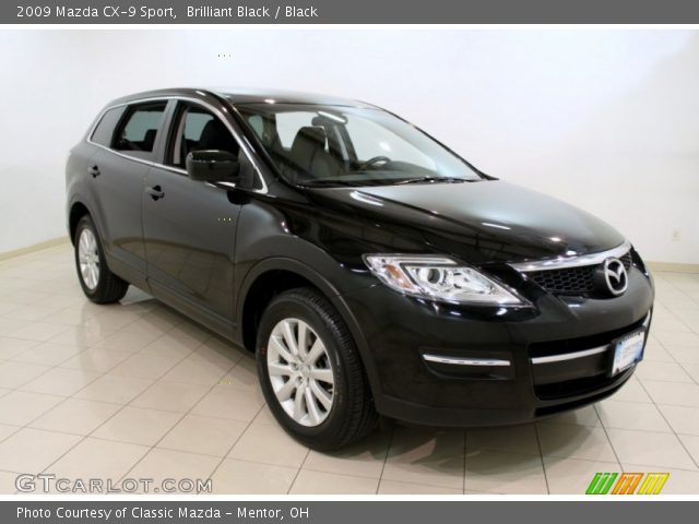 2009 Mazda CX-9 Sport in Brilliant Black