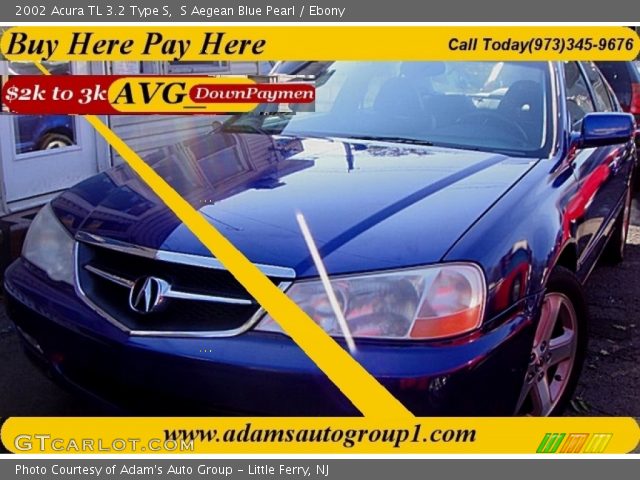 2002 Acura TL 3.2 Type S in S Aegean Blue Pearl