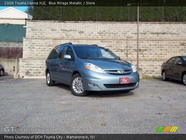 2009 Toyota Sienna XLE in Blue Mirage Metallic