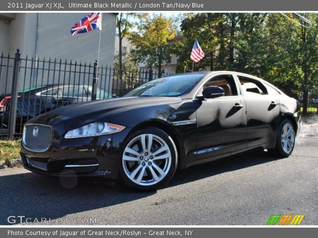 2011 Jaguar XJ XJL in Ultimate Black Metallic