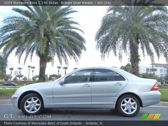 2004 Mercedes-Benz C 240 Sedan in Brilliant Silver Metallic