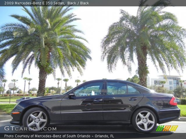 2009 Mercedes-Benz E 350 Sedan in Black