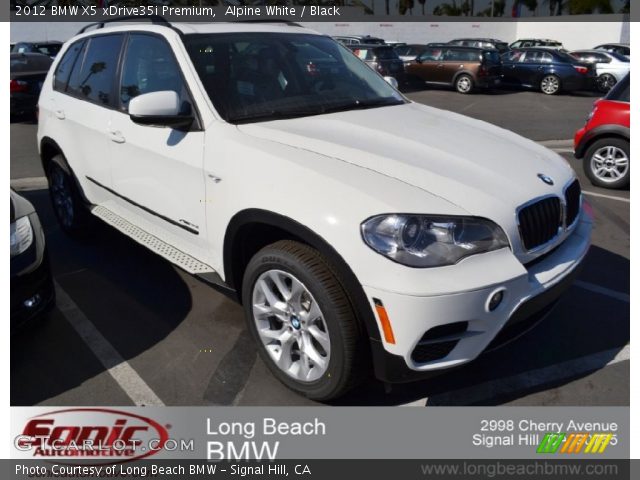 2012 BMW X5 xDrive35i Premium in Alpine White
