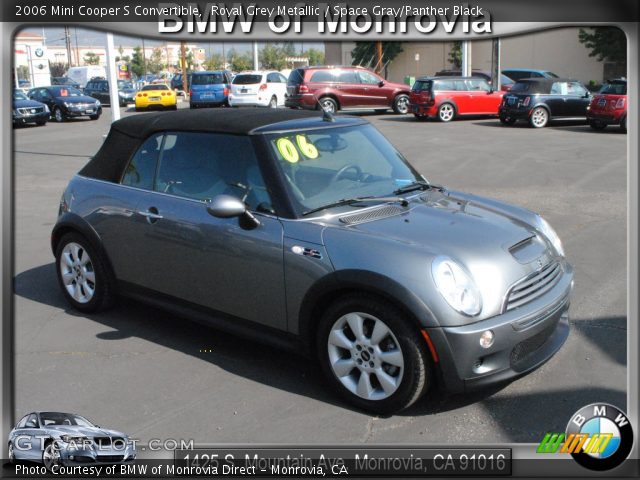 Royal Grey Metallic 2006 Mini Cooper S Convertible with Space Gray Royal Grey Metallic 2006 Mini Cooper S Convertible with Space Gray
