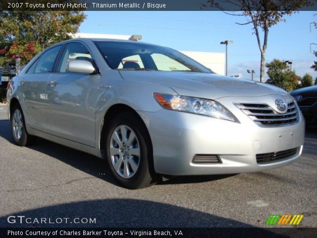 2007 Toyota Camry Hybrid in Titanium Metallic