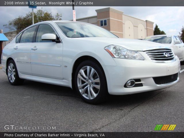 2008 Infiniti M 35 Sedan in Moonlight White