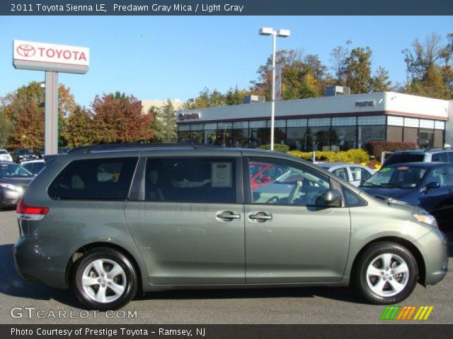 2011 Toyota Sienna LE in Predawn Gray Mica