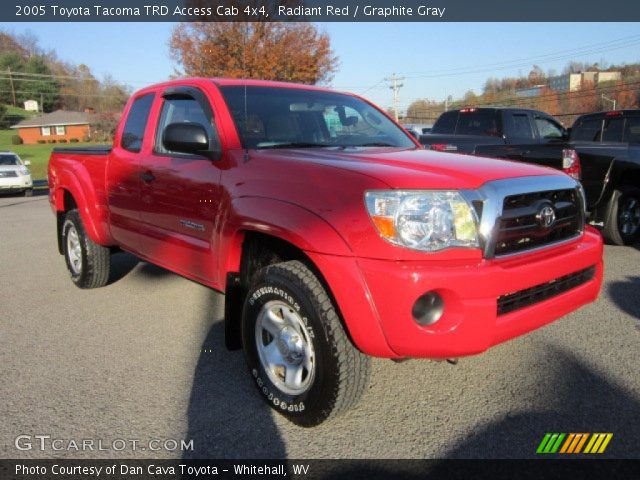 2005 Toyota Tacoma TRD Access Cab 4x4 in Radiant Red