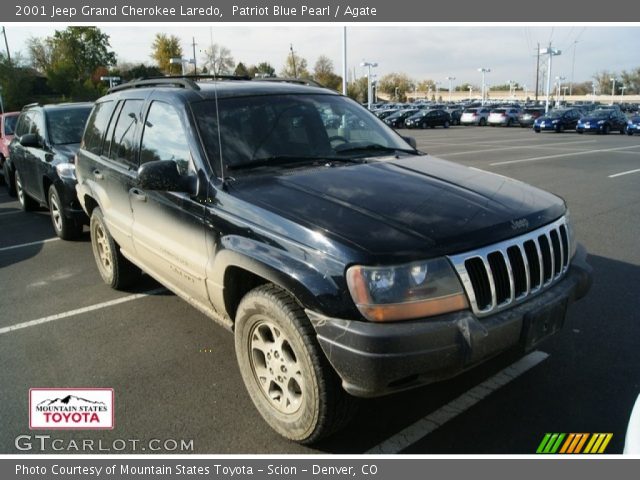 2001 Jeep Grand Cherokee Laredo in Patriot Blue Pearl