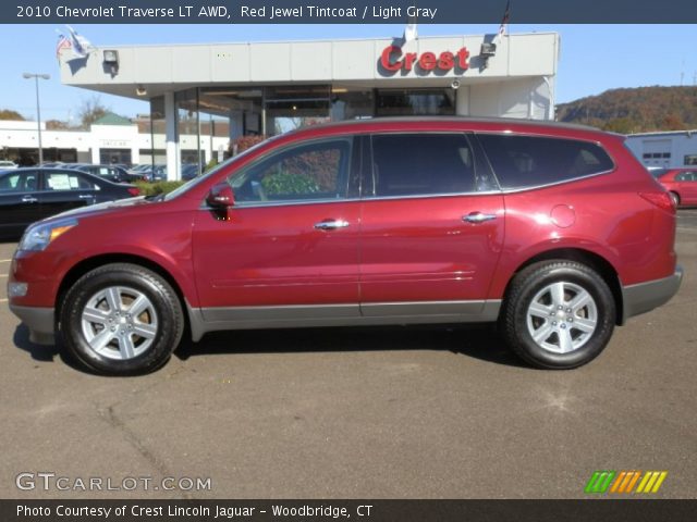 2010 Chevrolet Traverse LT AWD in Red Jewel Tintcoat
