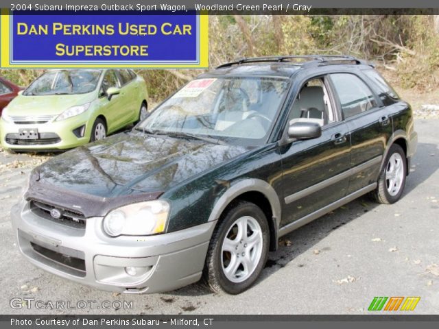 2004 Subaru Impreza Outback Sport Wagon in Woodland Green Pearl