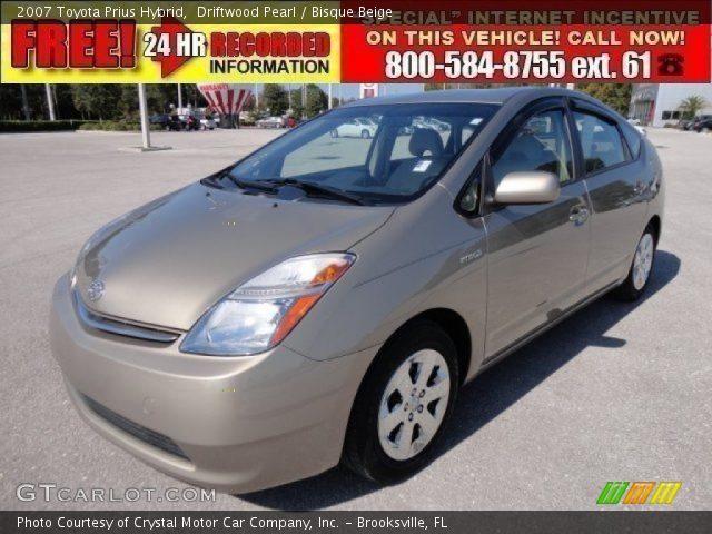 2007 Toyota Prius Hybrid in Driftwood Pearl