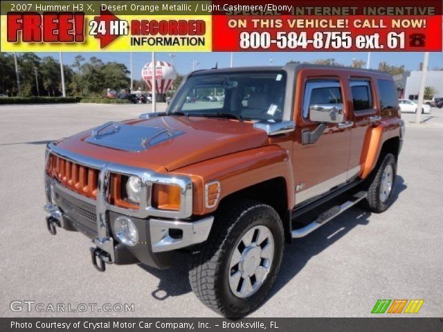 2007 Hummer H3 X in Desert Orange Metallic