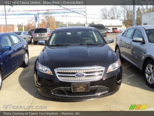 2012 Ford Taurus Limited in Ebony Black