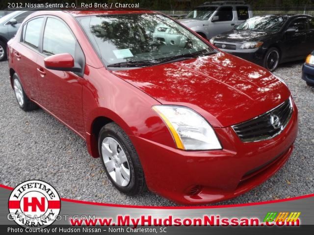 2012 Nissan Sentra 2.0 in Red Brick