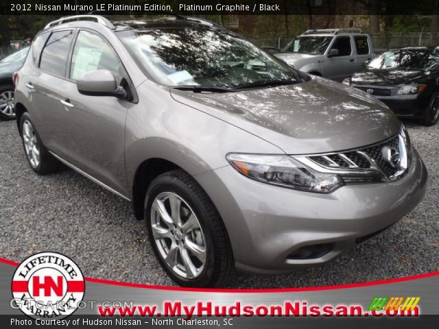 2012 Nissan Murano LE Platinum Edition in Platinum Graphite