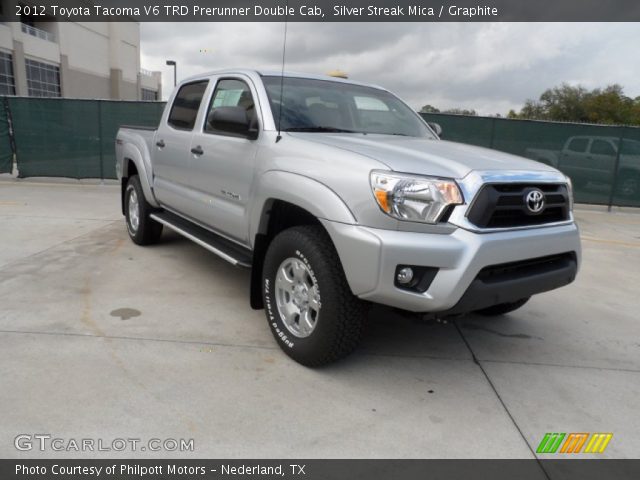 2012 Toyota Tacoma V6 TRD Prerunner Double Cab in Silver Streak Mica