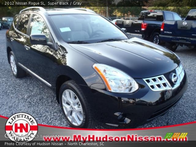 2012 Nissan Rogue SL in Super Black