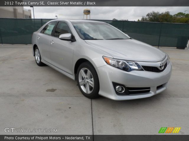 2012 Toyota Camry SE in Classic Silver Metallic
