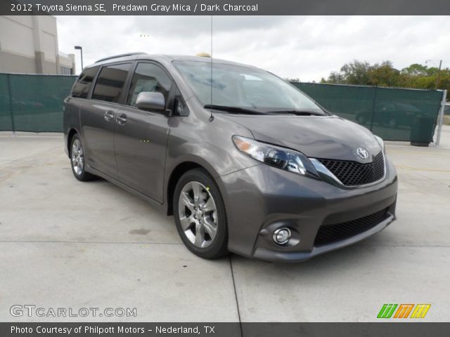 2012 Toyota Sienna SE in Predawn Gray Mica