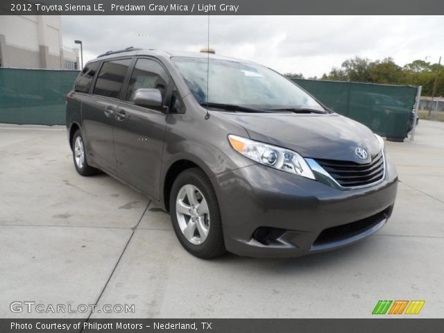 2012 Toyota Sienna LE in Predawn Gray Mica