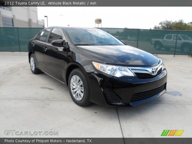 2012 Toyota Camry LE in Attitude Black Metallic