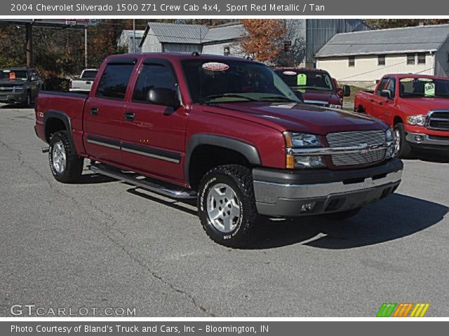 2004 Chevrolet Silverado 1500 Z71 Crew Cab 4x4 in Sport Red Metallic